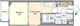 コンフォリア上目黒 407 間取り図