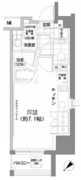 パークハビオ渋谷 1007 間取り図