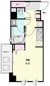 ヴィークブライト南麻布 301 間取り図