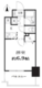 スペーシア秋葉原 1110 間取り図