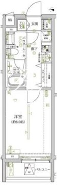 アルテシモレンナ 103 間取り図