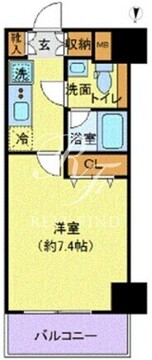 プレール・ドゥーク木場駅前 803 間取り図