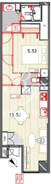 HF目黒行人坂レジデンス 109 間取り図