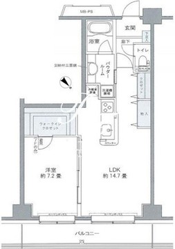 プライムアーバン豊洲 327 間取り図