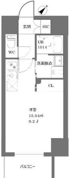 イマーレ富久町 401 間取り図