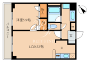 レジディア新川 503 間取り図