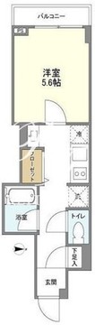 オルサス大井町 902 間取り図