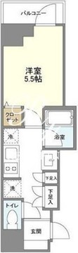オルサス大井町 1001 間取り図