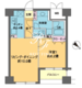 カスタリア茅場町 1107 間取り図