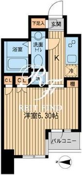 KDXレジデンス東新宿 707 間取り図