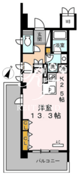 ロイヤルパークス豊洲 337 間取り図