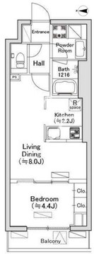 ディオスプラド 406 間取り図