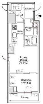 ディオスプラド 309 間取り図