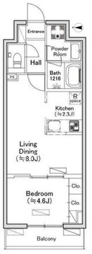 ディオスプラド 308 間取り図