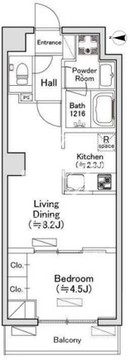 ディオスプラド 307 間取り図