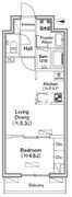 ディオスプラド 208 間取り図