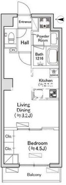 ディオスプラド 207 間取り図