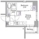 イプセ代々木 403 間取り図