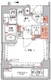 ハーモニーレジデンス浅草 701 間取り図