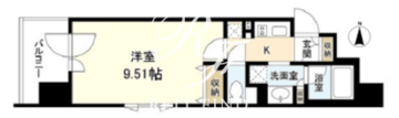 スタイリオ旗の台2 605 間取り図