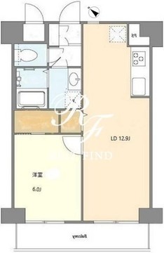ミリアレジデンス押上 907 間取り図