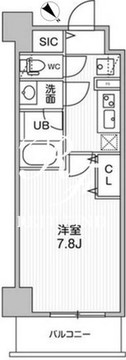 コンフォリア・リヴ志村三丁目 604 間取り図