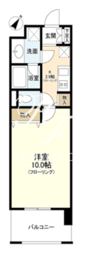 プロスペクト東雲橋 202 間取り図