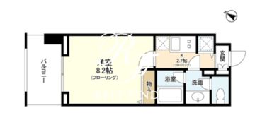 プロスペクト東雲橋 312 間取り図