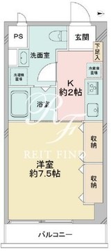 レジデンス錦糸町 405 間取り図