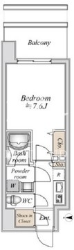 板橋本町ステーションレジデンス 407 間取り図