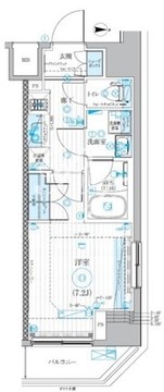 ブライズ大森本町 201 間取り図