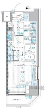 ブライズ大森本町 401 間取り図