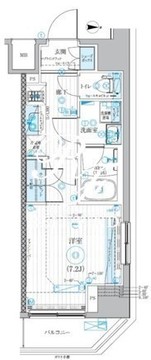ブライズ大森本町 801 間取り図