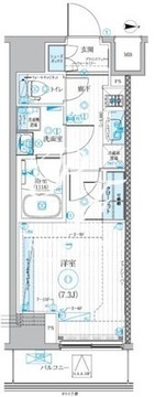 ブライズ大森本町 302 間取り図