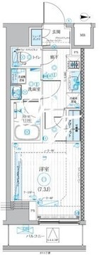 ブライズ大森本町 1002 間取り図
