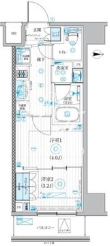 ブライズ大森本町 203 間取り図
