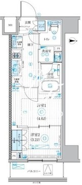 ブライズ大森本町 303 間取り図