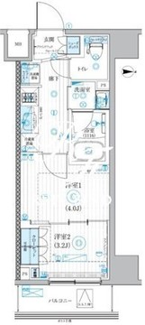 ブライズ大森本町 503 間取り図