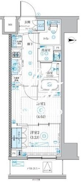 ブライズ大森本町 603 間取り図