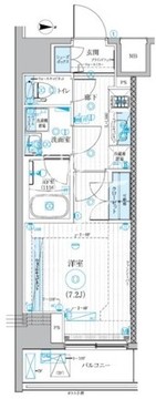 ブライズ大森本町 204 間取り図