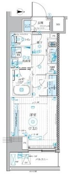 ブライズ大森本町 404 間取り図