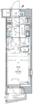 ディアレイシャス赤羽 901 間取り図