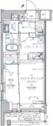 ディアレイシャス赤羽 202 間取り図