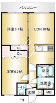 Vortex Seta 102 間取り図