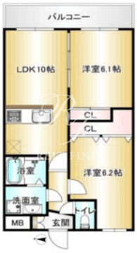 Vortex Seta 105 間取り図