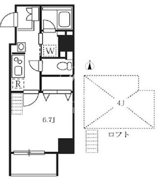 ハーモニーレジデンス池袋ウエストゲート 901 間取り図