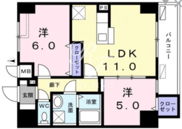 レジデンス桜樺 703 間取り図