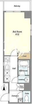 Ｔ－ＴＥＲＲＡＣＥ森下 603 間取り図