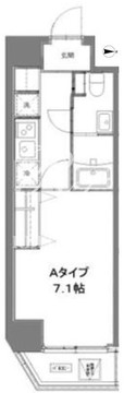 ファーストレジデンス錦糸町 201 間取り図