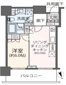ブランズ渋谷桜丘 2015 間取り図